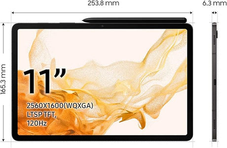 Samsung Galaxy Tab S8 11" 8GB/256GB Wi-Fi - Grafite