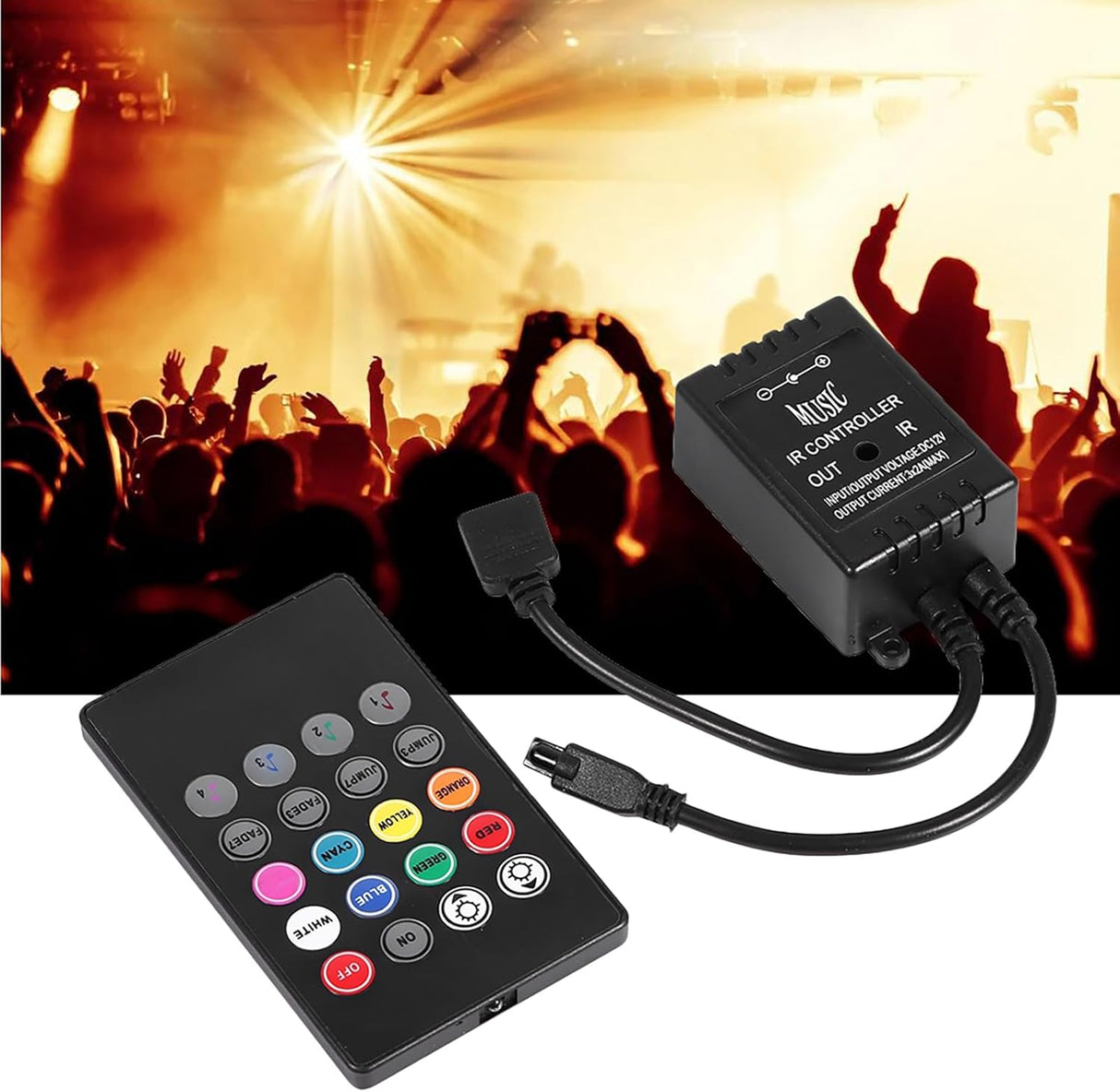Controlador de Música LED com Sensor de Som - Multi4you®