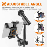 Suporte Universal 360° de Tablet e Telefone para Tripé de Microfone