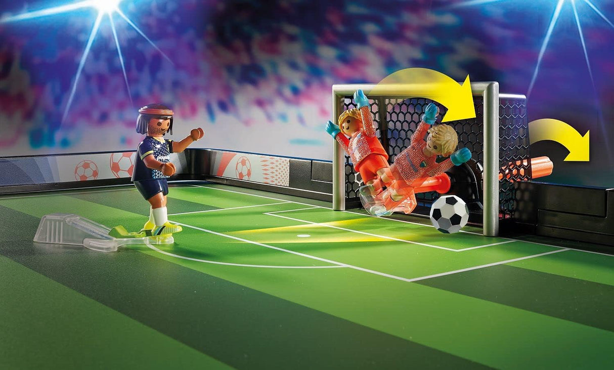 PLAYMOBIL Sports & Action – Campo de Futebol 71120