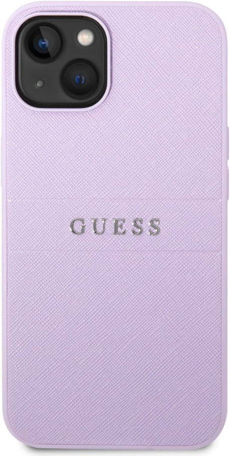 Capa Traseira Guess Hard para iPhone 14 plus | Saffiano Violet