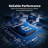 SSD Interno KingSpec 512GB M.2 NVMe Gen3 – 2400MB/s