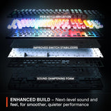 Teclado STEELSERIES Apex Pro Gen 3 (Mecânico - Inglês - RGB - Preto)