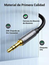 Ugreen Cabo de extensão AUX mini jack de 3,5 mm 3m (10595)