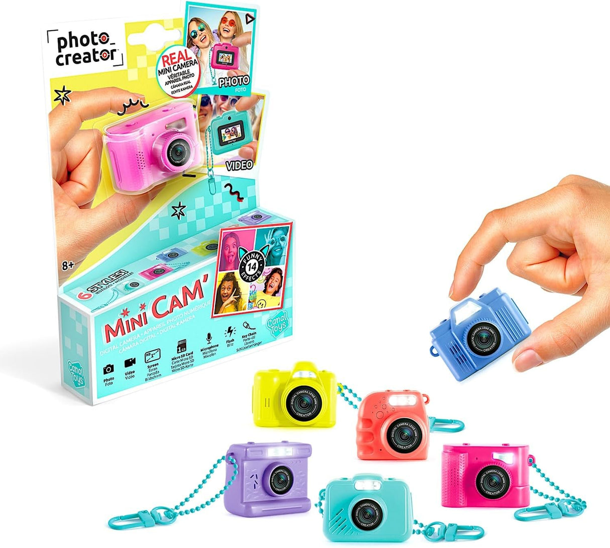 Mini Câmera - Canal Toys - Envio Aleatório