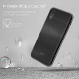 Moshi iGlaze – Capa Bumper para iPhone XR (Prata/Branco)