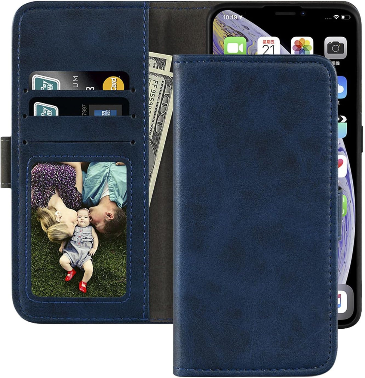 Capa Carteira Galaxy S3 Azul - Multi4you®