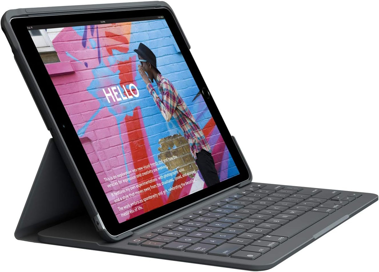 Logitech Slim Folio Teclado Bluetooth para iPad 2019 10.2" (Espanhol)