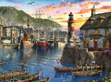 Puzzle Sunrise at the Port - 500 Peças