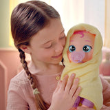 Bebés Chorões Newborn Bath Time Zoe – Boneca Interativa com Toalha de Pato