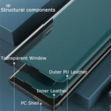 Capa Livro Horizontal Eco Elegante Lmobile para Galaxy S21 5G - Azul