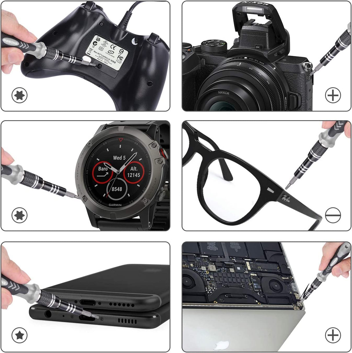 Kit de Ferramentas de Precisão 115 em 1 – Especialista em Eletrónica SL10828
