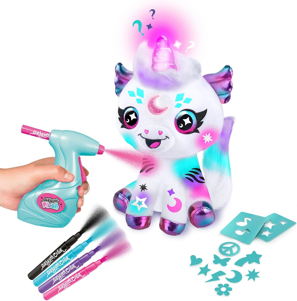 Pinta o teu Unicórnio Mágico - Airbrush Plush