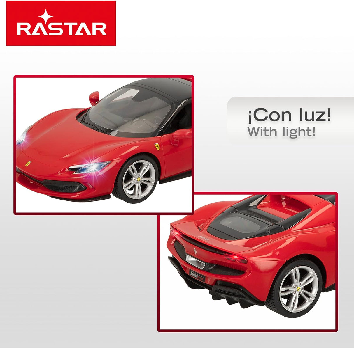 Carro com Controlo Remoto, Ferrari 296 GTS 1:16