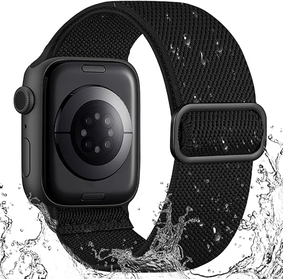 Pulseira de Nylon Apple Watch 38/40mm - Preto