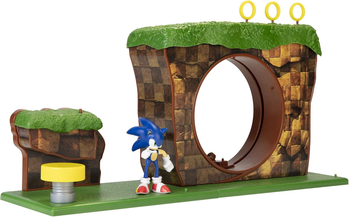 Sonic Playset Sonic - A Colina Verde
