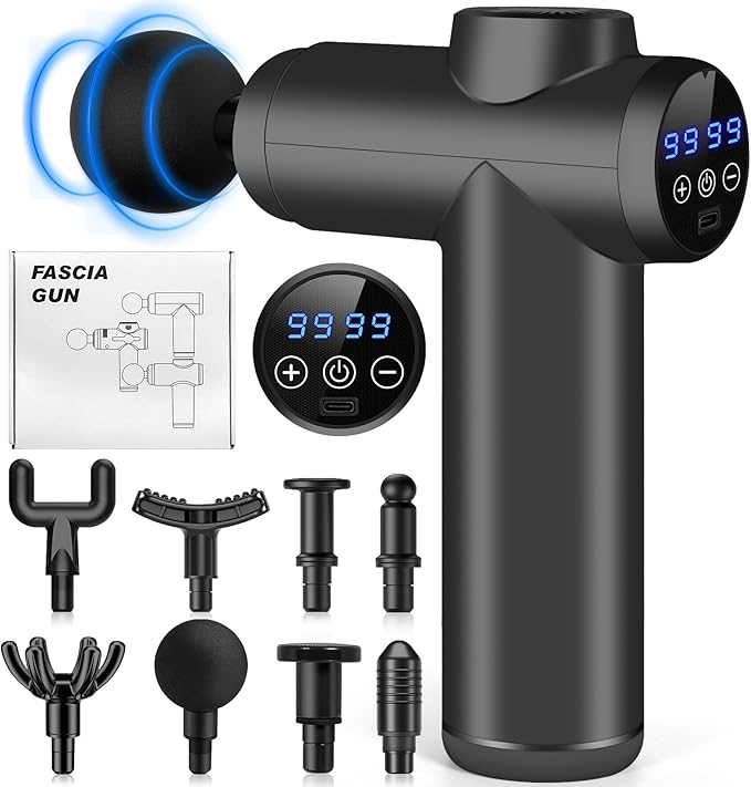 Mini Pistola de Massagem Muscular - 99 Velocidades
