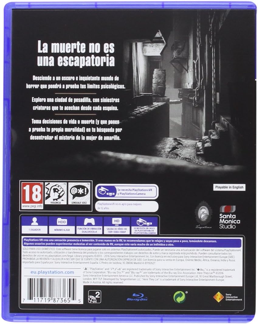 Jogo Here They Lie VR/Ps4  (GRADE A)