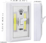 Lâmpada LED a pilhas COB 3W 200Lm - 2 unidades