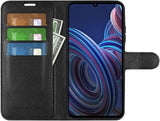 Capa Carteira Tipo Livro Wallet para ZTE Blade V40 Vita / A72 4G - Multi4you®
