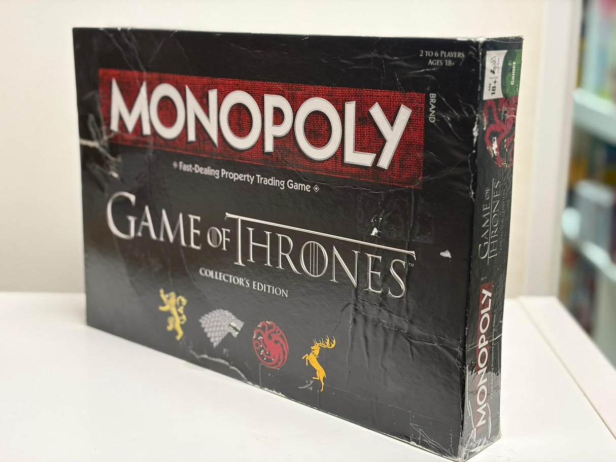 Jogo de Tabuleiro Monopoly Game of Thrones Collector's Edition - GRADE A