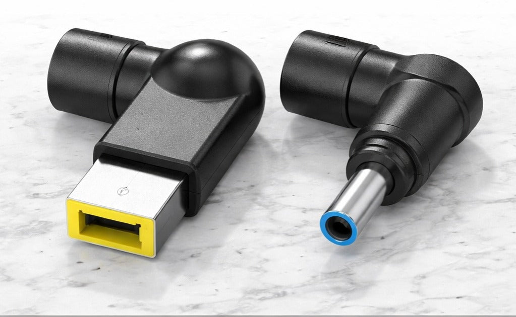 Kit de Adaptadores de Carregador DC 90° (Lenovo + DC 4.0×1.7mm)