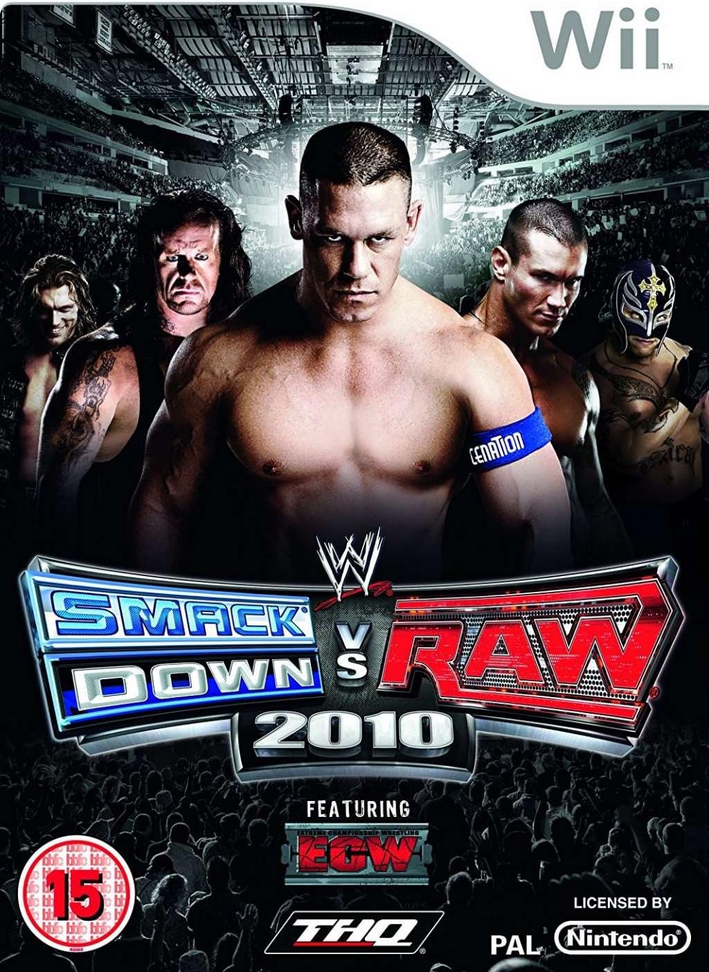 Jogo WWE Smackdown vs Raw 2010 - Nintendo Wii (SEGUNDA-MÃO / GRADE A)