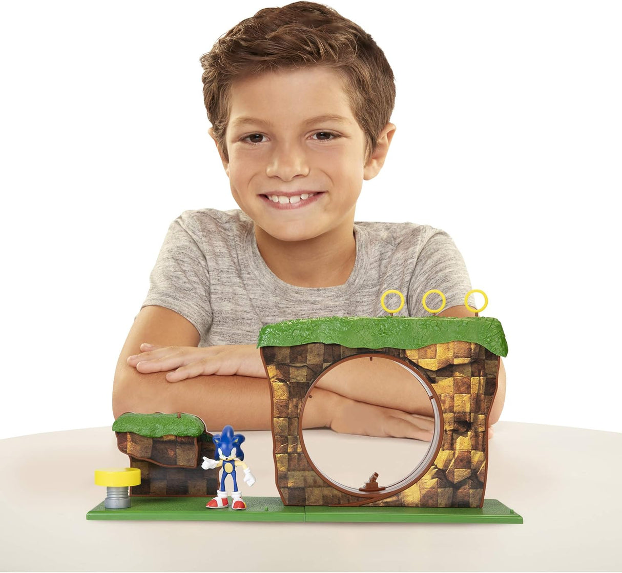 Sonic Playset Sonic - A Colina Verde