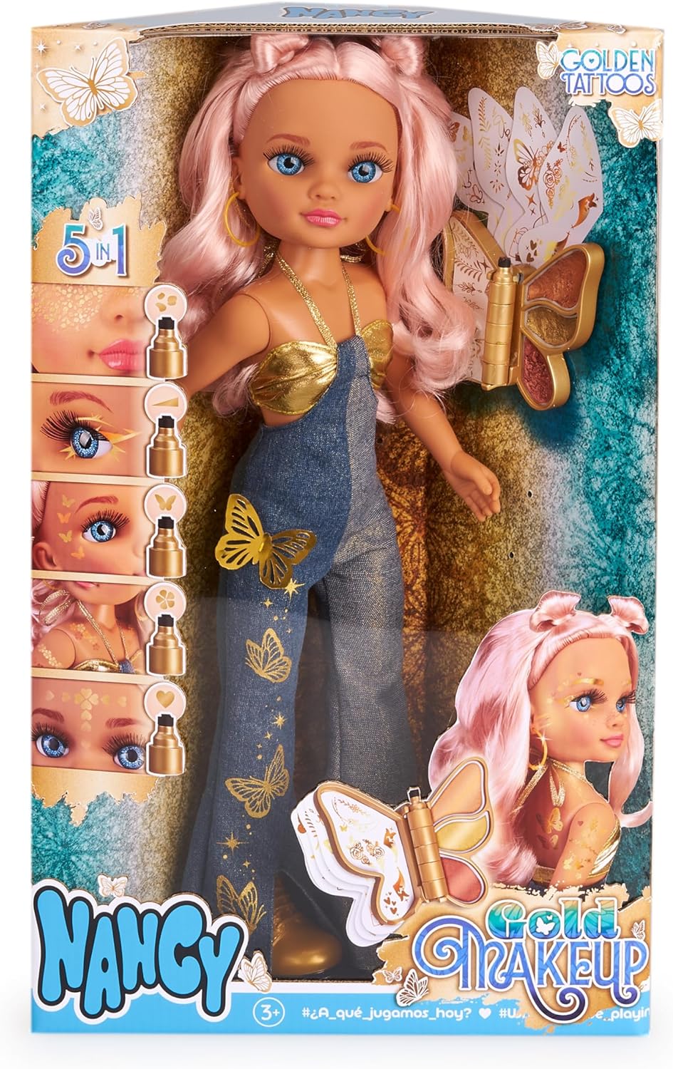 Boneca Nancy - Gold Makeup