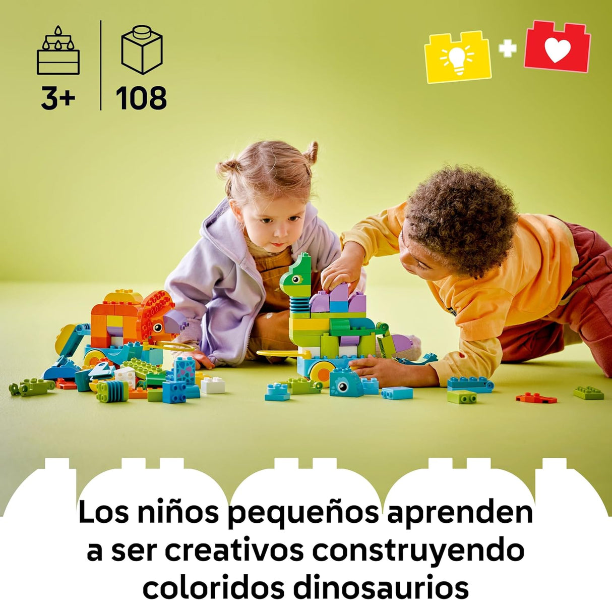 LEGO DUPLO – Dinossauros Sobre Rodas 3 em 1 10451