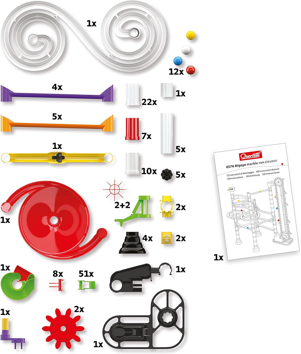 Migoga Marble Run Elevator - circuito de berlindes
