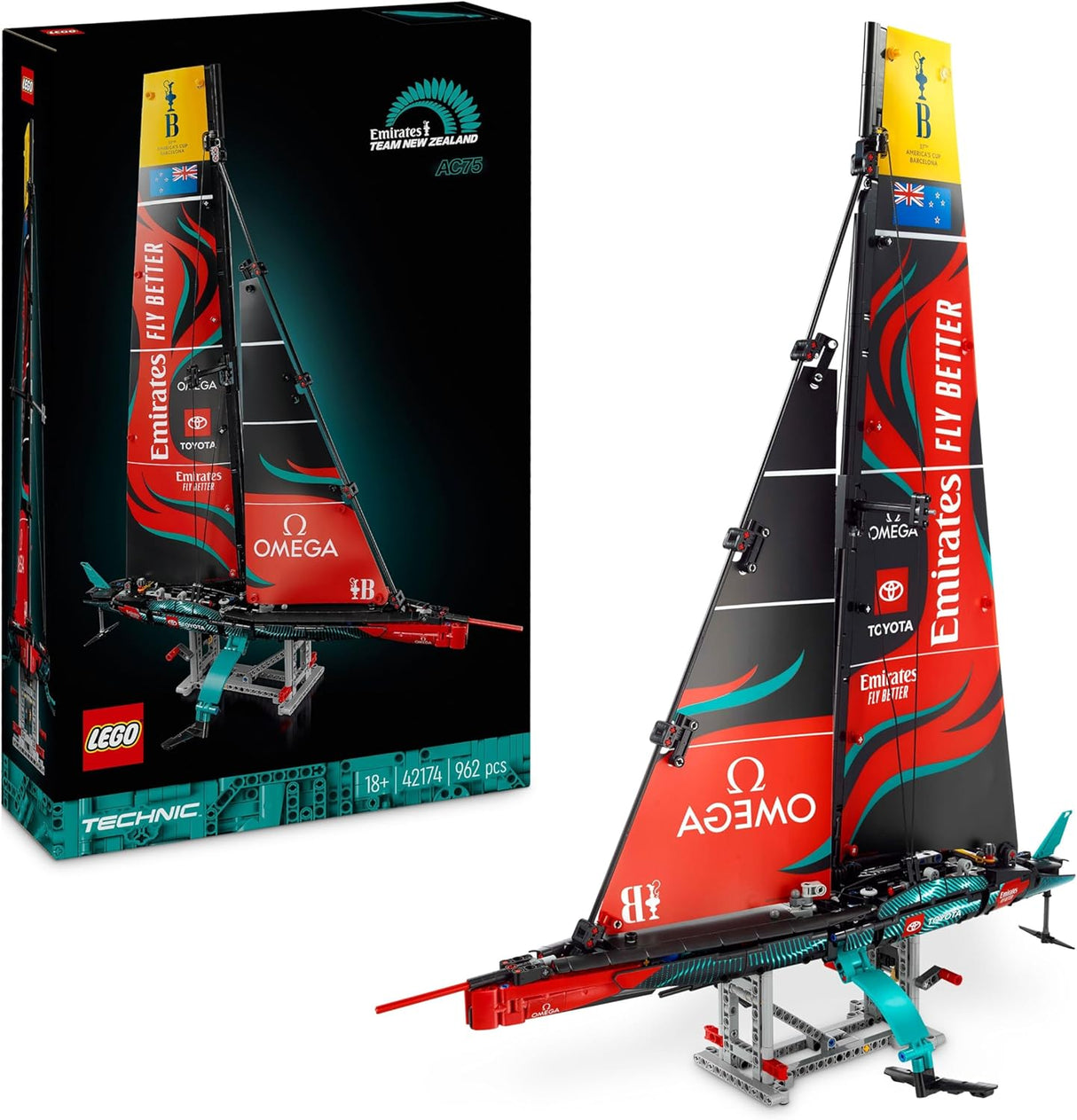 LEGO Technic 42174 – Yate Emirates Team New Zealand AC75