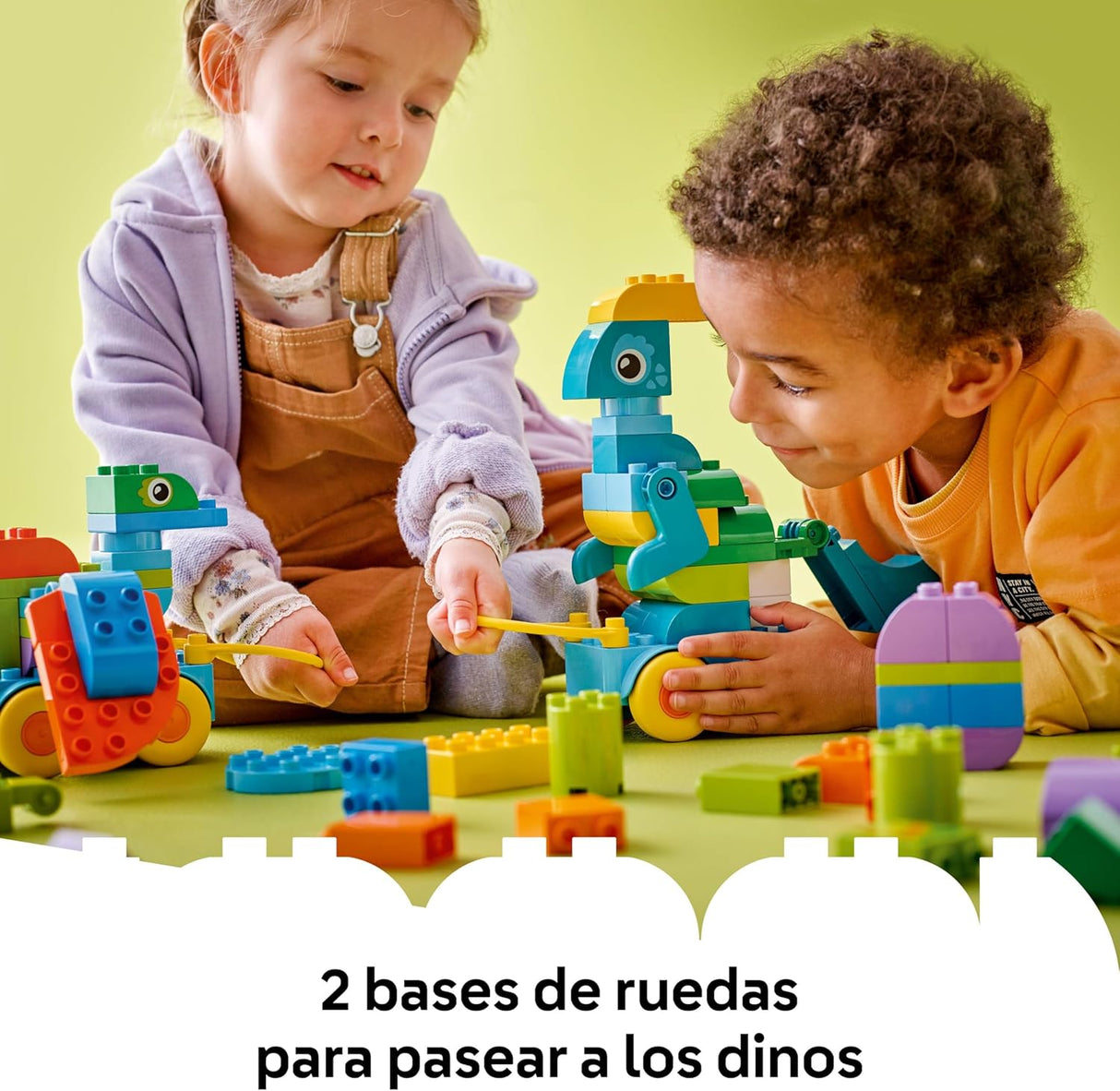 LEGO DUPLO – Dinossauros Sobre Rodas 3 em 1 10451