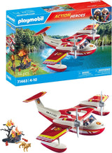 PLAYMOBIL Action Heroes 71463 – Hidroavião de Bombeiros