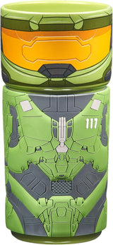 Caneca de cerâmica com capa de borracha, 400 ml