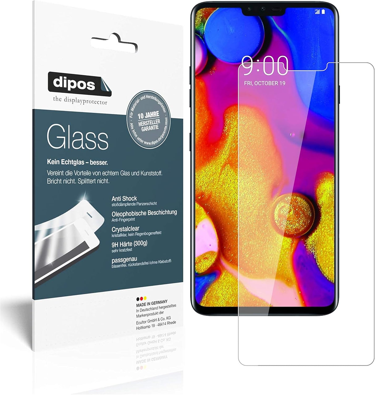 Pelicula Vidro Temperado para LG V40 - Multi4you®