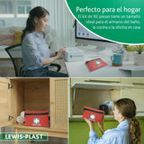 Kit de Primeiros Socorros Completo com 92 Itens