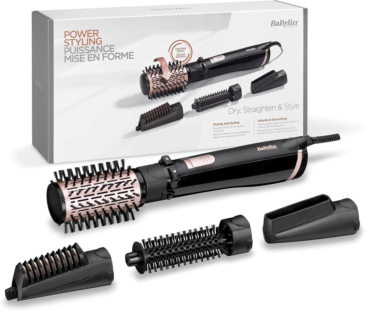 Babyliss Escova Rotativa Iónica AS200E