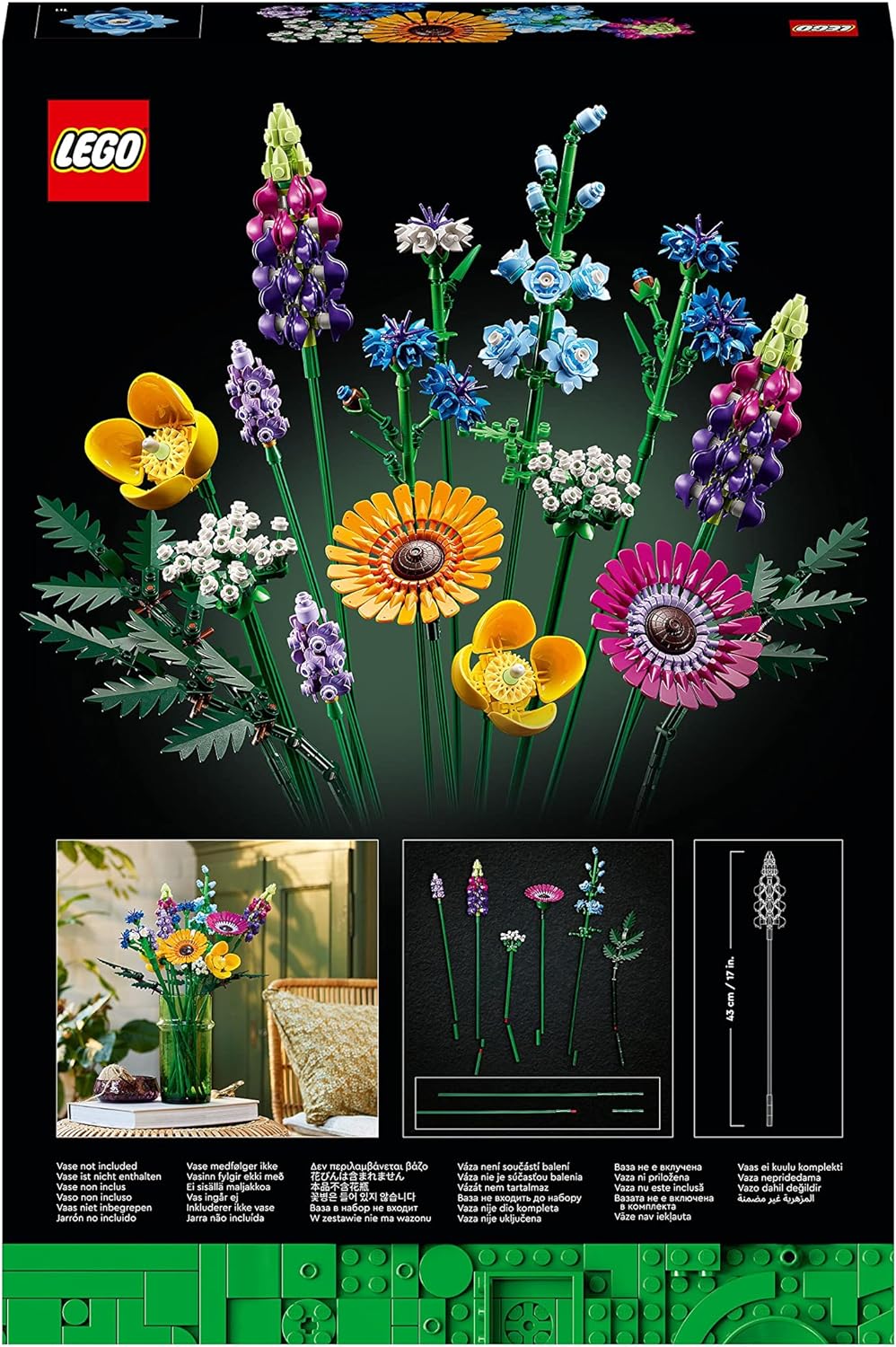 LEGO Icons Buquê de Flores Silvestres 10313