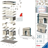 Ravensburger Puzzle 3D Arco do Triunfo – 226 Peças