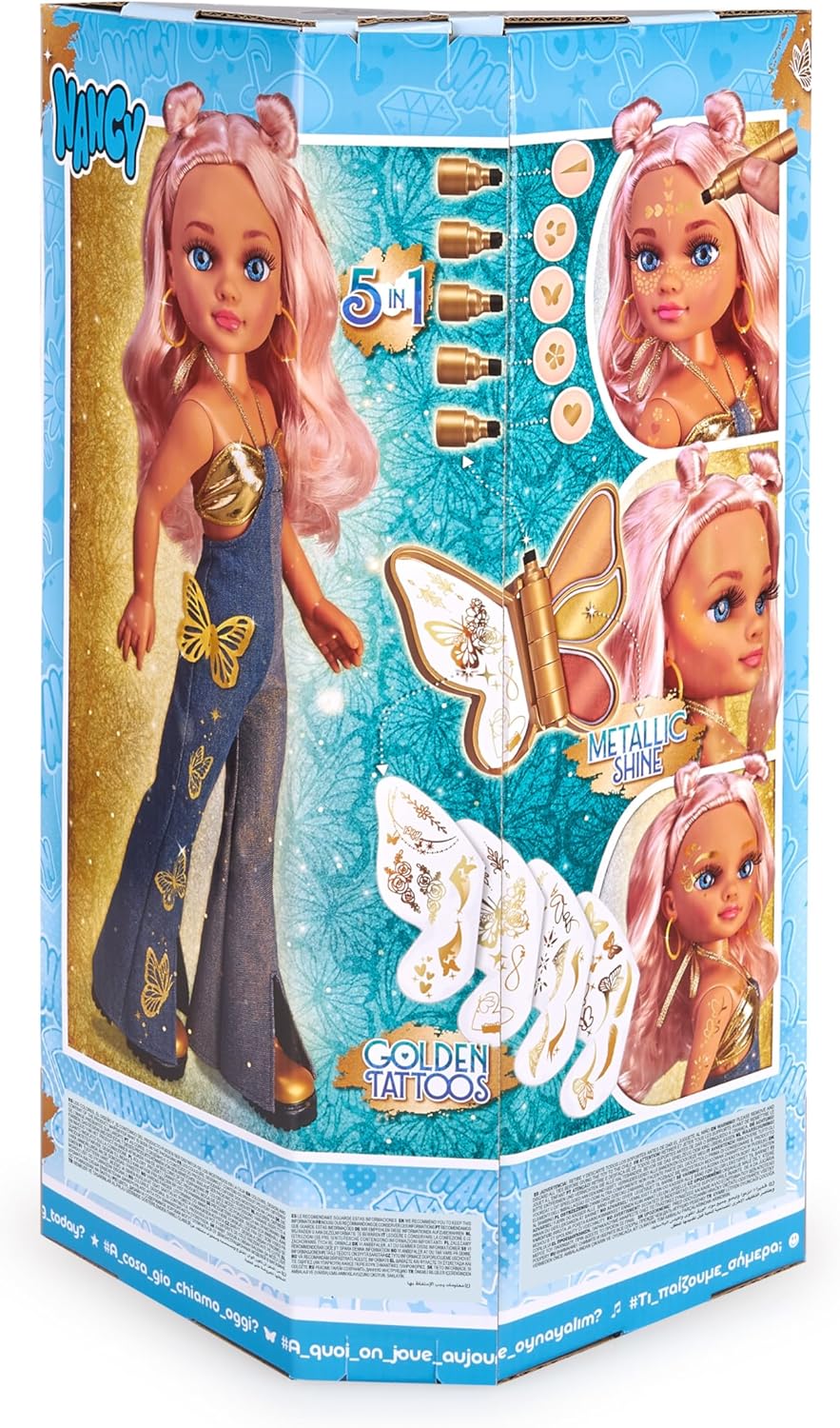 Boneca Nancy - Gold Makeup