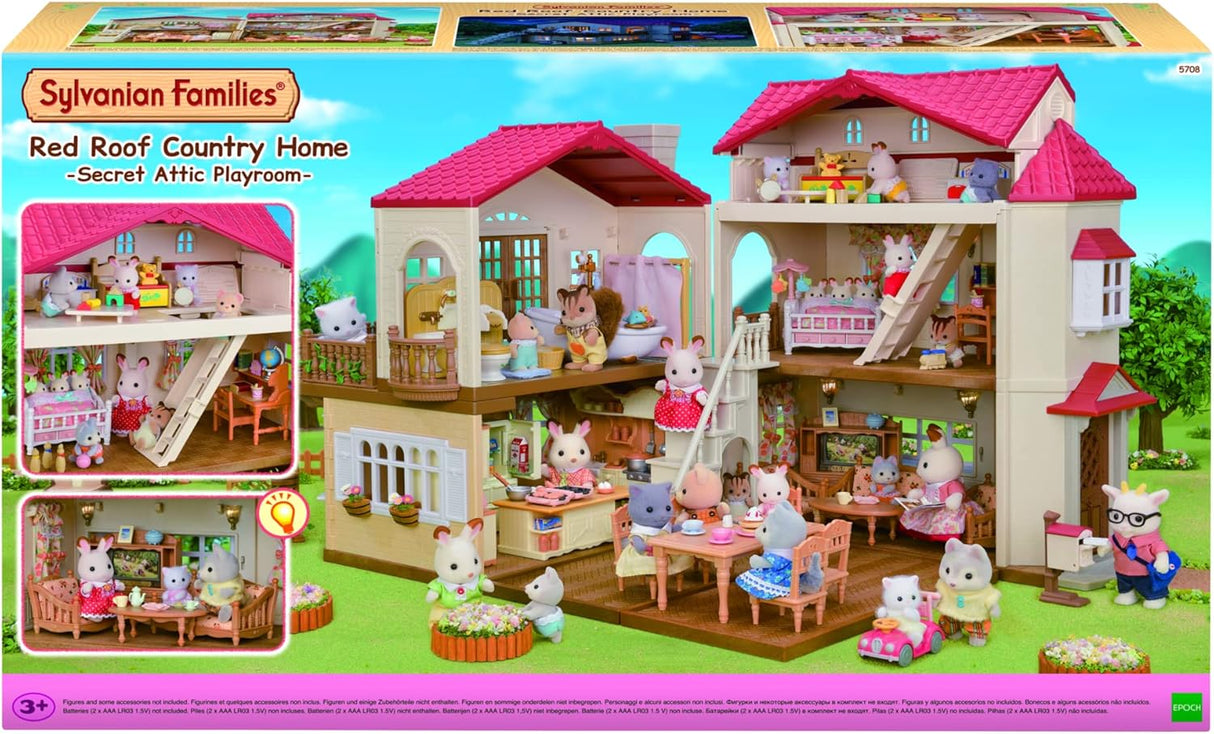 Sylvanian Families – Casa Secreta no Sótão com Luzes