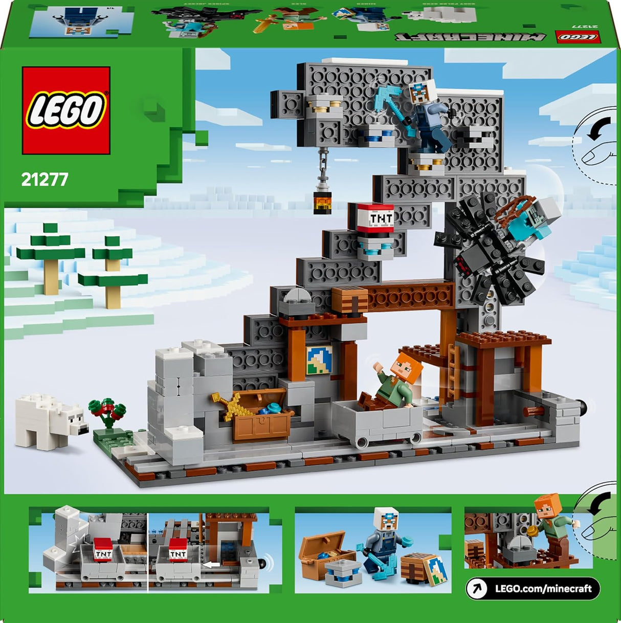 LEGO Minecraft 21277 - A Mina Picareta