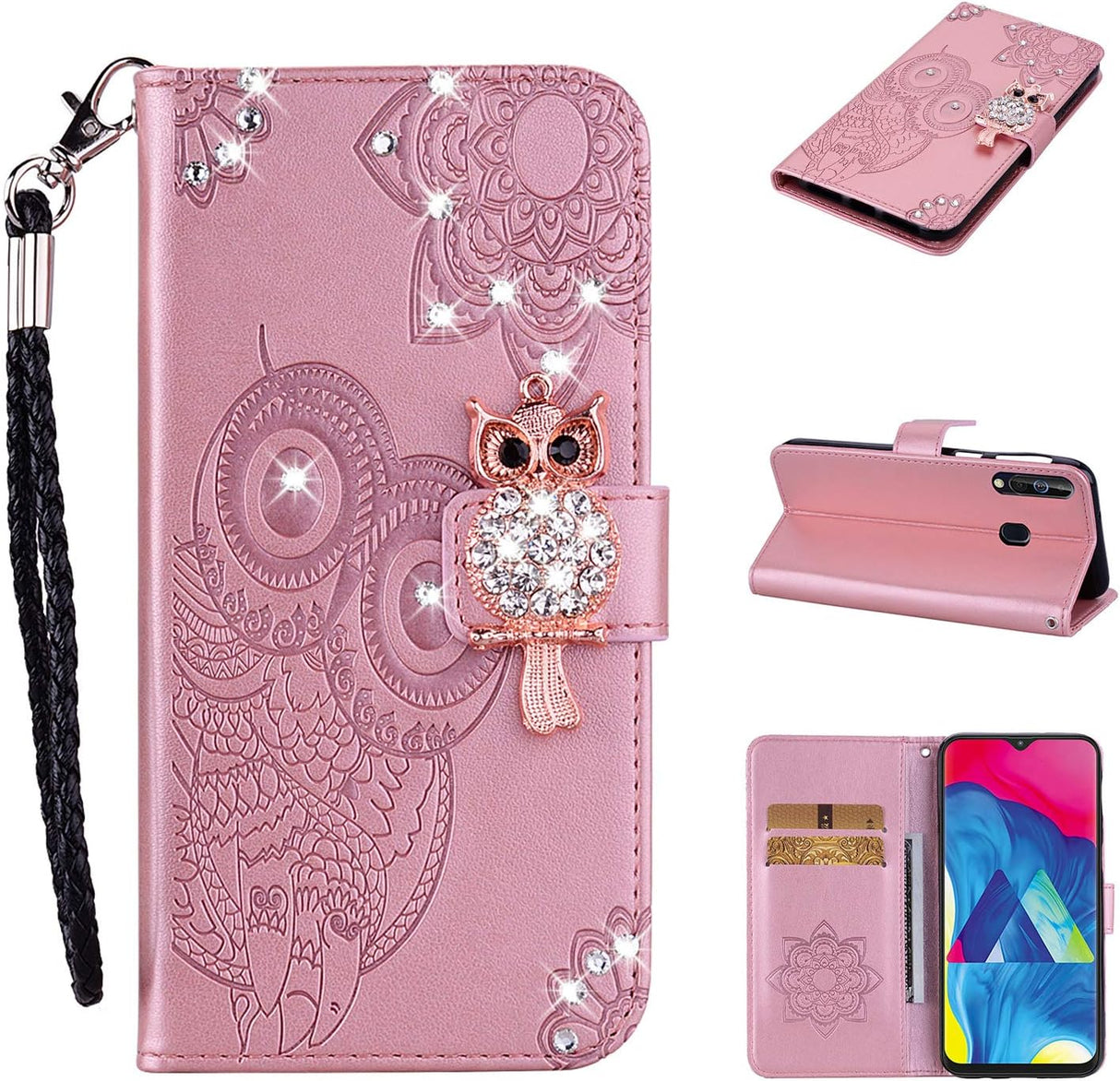 Capa Carteira Rosa para Huawei P30 Lite – Multi4you®