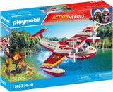 PLAYMOBIL Action Heroes 71463 – Hidroavião de Bombeiros