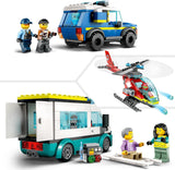 LEGO City Sede dos Veículos de Emergência 60371