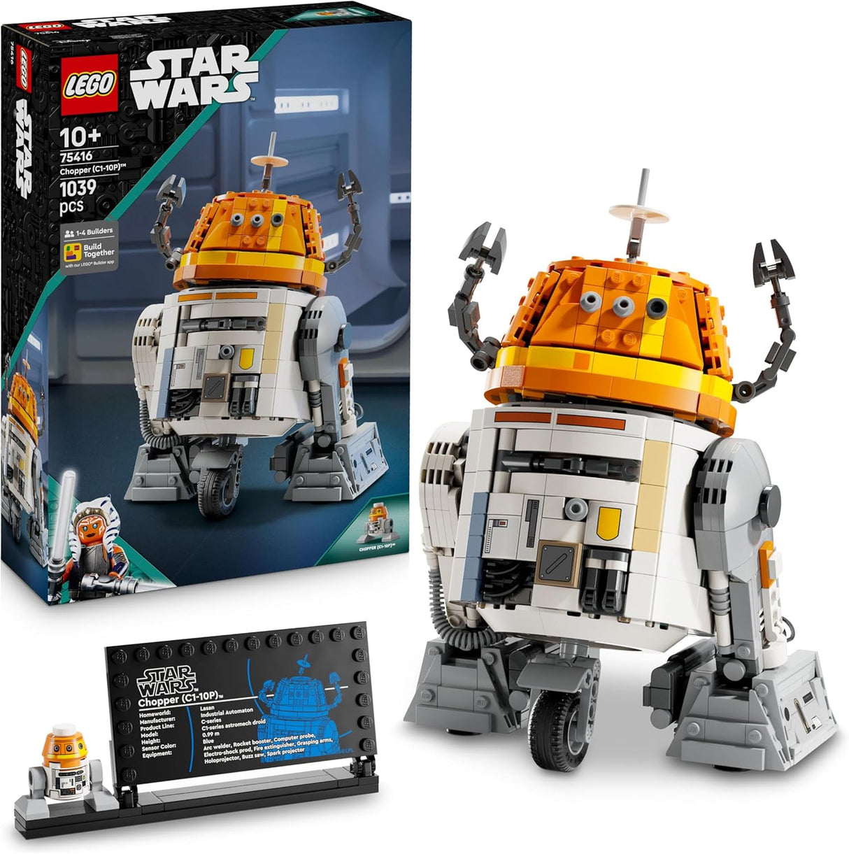 LEGO Star Wars 75416 – Droide Astromecânico Chopper (C1-10P)