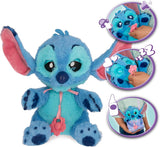 BABY PAWS Stitch – Peluche Interativo com Sons e Bolsa de Transporte
