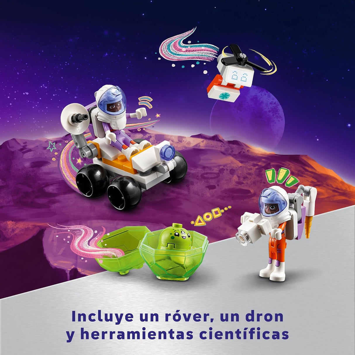 LEGO Friends Space 42605 - Base Espacial e Foguetão de Marte