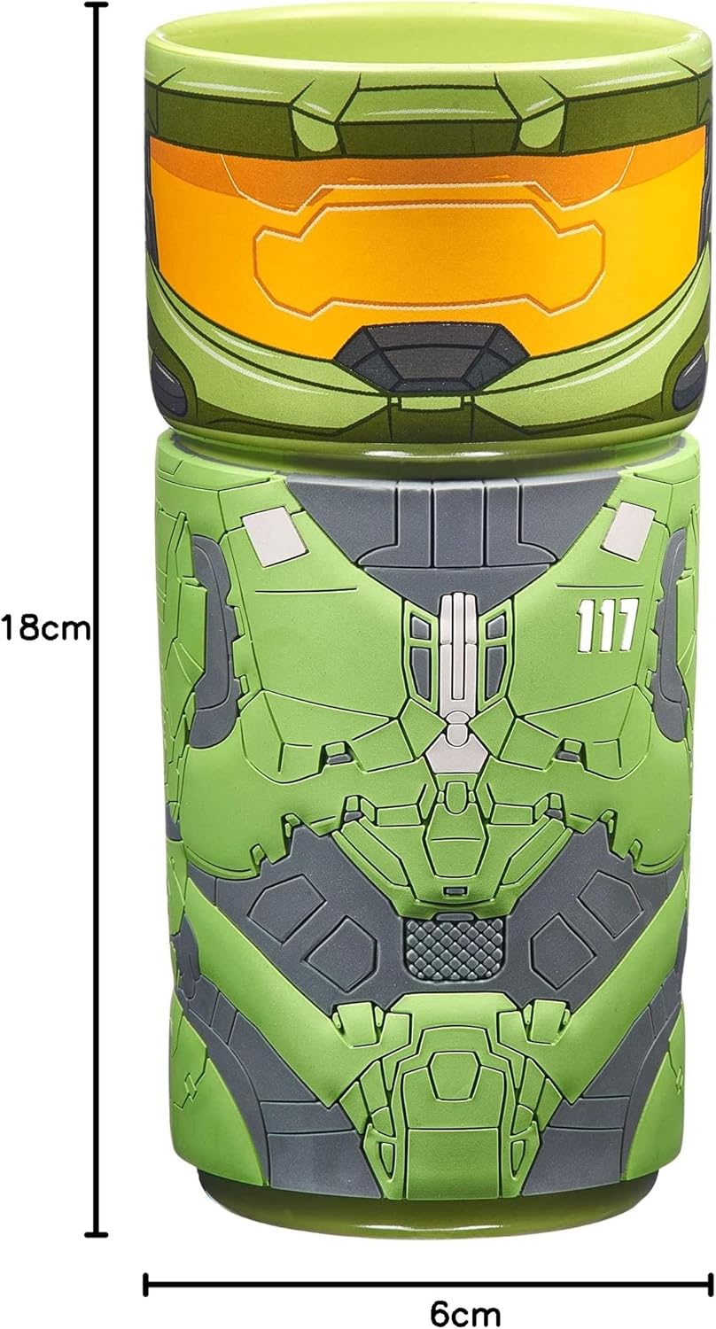 Caneca de cerâmica com capa de borracha, 400 ml